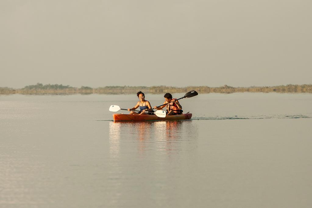 Hotel Laguna Bacalar Ngoại thất bức ảnh