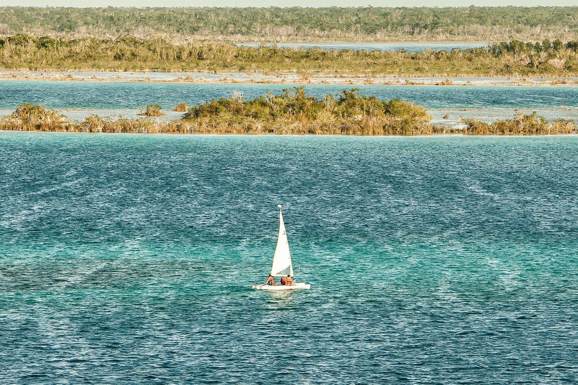 Hotel Laguna Bacalar Ngoại thất bức ảnh