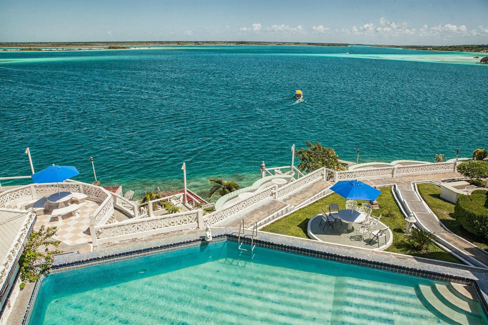 Hotel Laguna Bacalar Ngoại thất bức ảnh