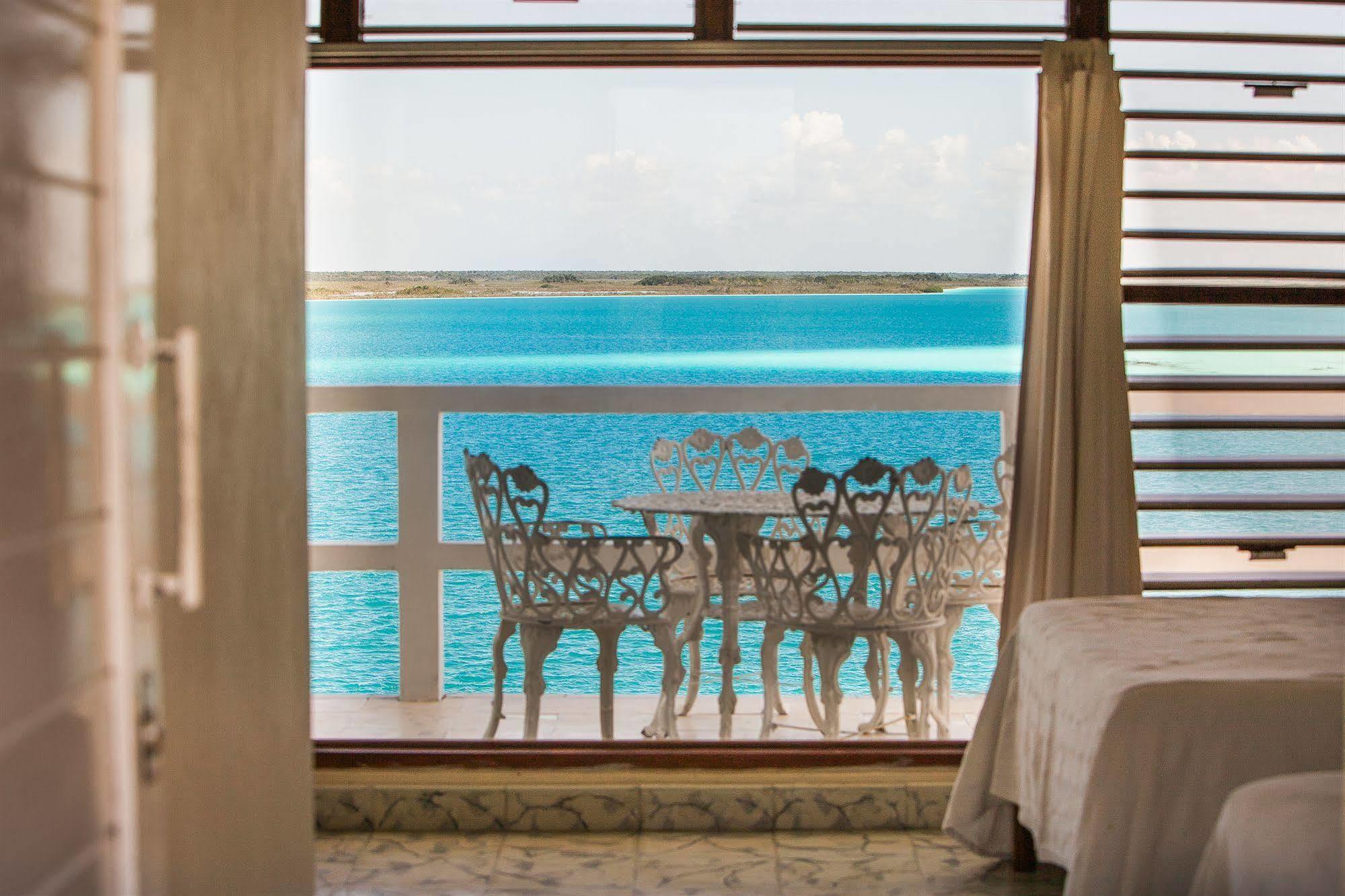 Hotel Laguna Bacalar Ngoại thất bức ảnh